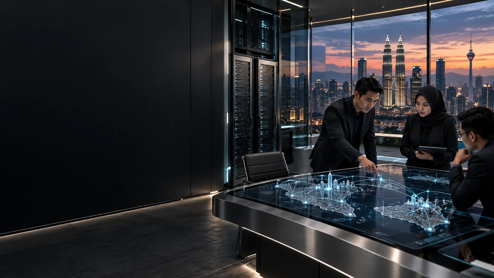 Digital platforms and connected systems for government and enterprise projects
